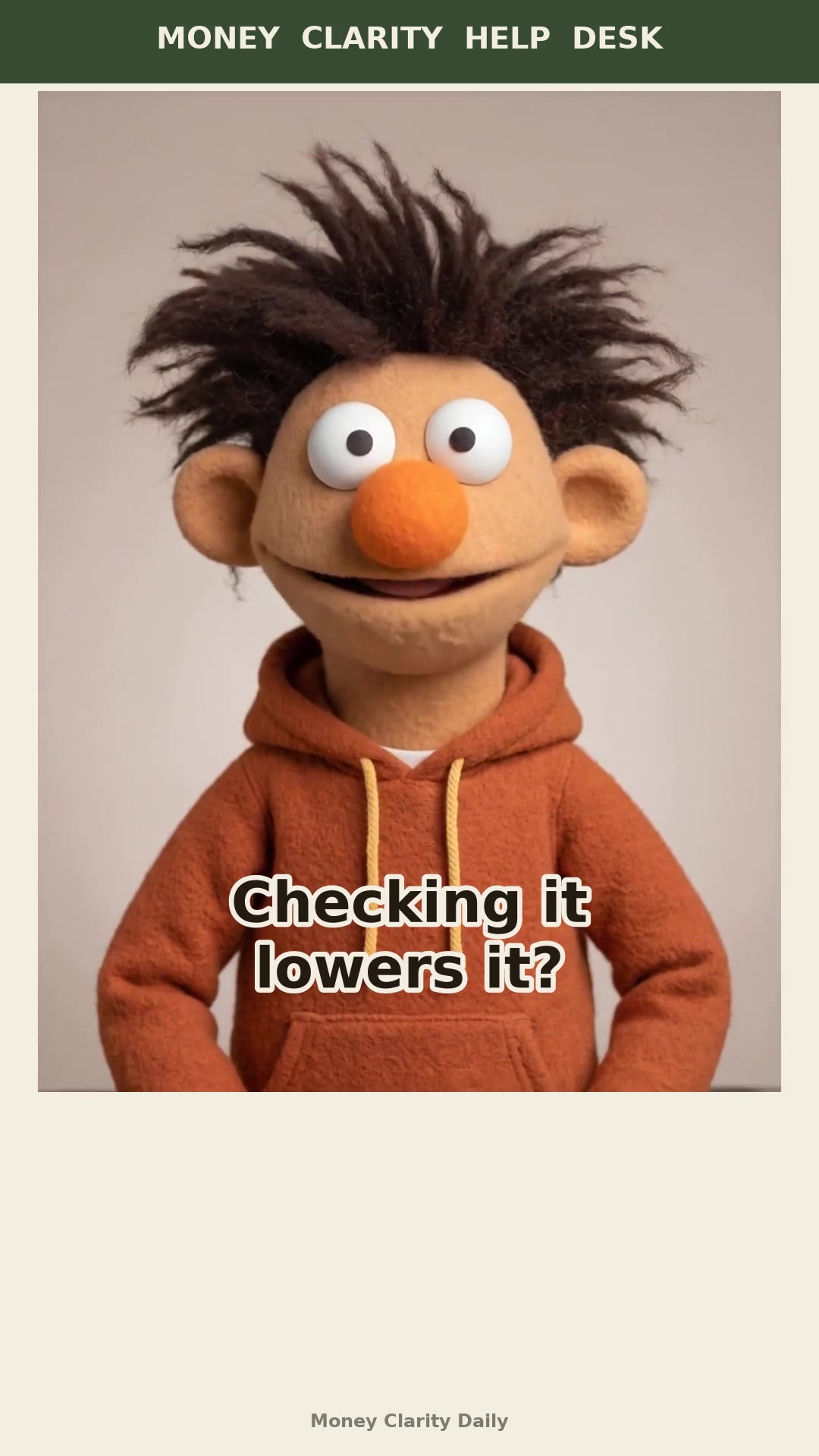 Checking Your Score