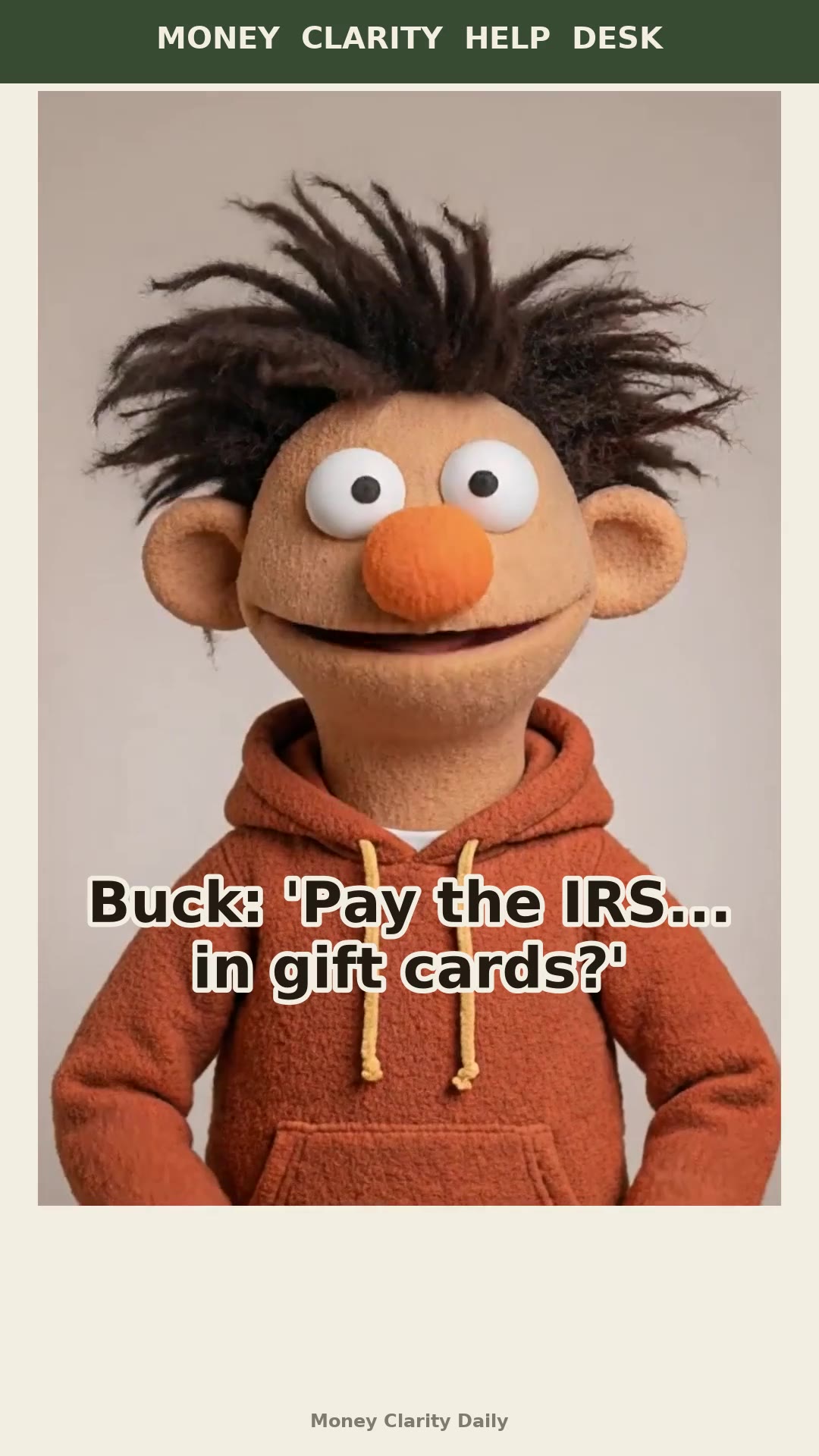 The Gift Card Red Flag
